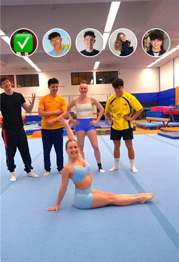 Die beste Gymnastik-Challenge unter Freunden