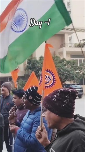 Day 1- Challenge 45 days..Subha ki Shuruaat Ram Naam ke sath 🔱#vloggingat40 #originalcontent #shorts