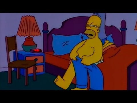 Homer Simpson - Lousy two legged pants...