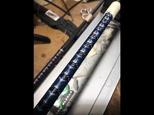 Black Widow rod wrap