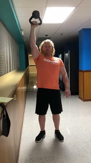 GET FIT: Kettlebell bottoms up