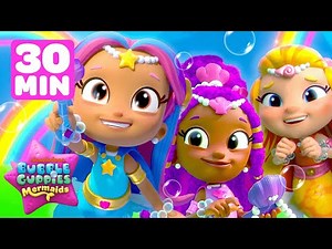 Bubble Guppies Mermaids FULL EPISODE MARATHON #2 🌊 | Songs, Rescues for 30 Minutes! | Bubble Guppies