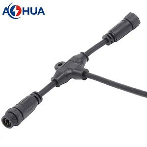 [Hot Item] Driver Power Cable Solution Male Female Waterproof IP65 Outdoor LED Connectors