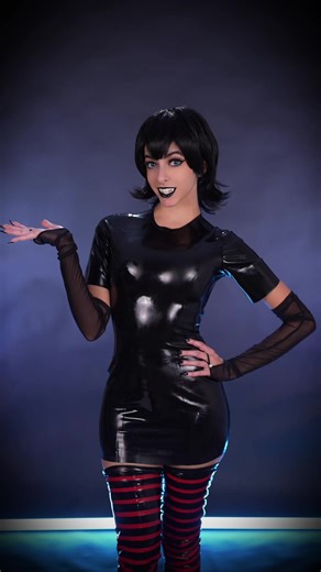 Cosplaying Mavis from Hotel Transylvania