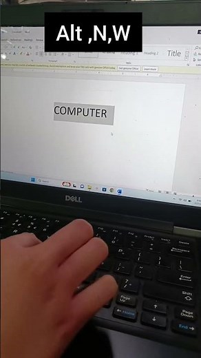 How to Use WordArt with Help of Shortcut Key #WordArt #MSWordTips #MicrosoftOffice