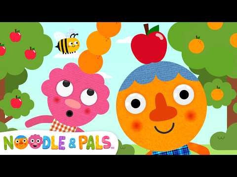 10 Apples On My Head 🍎 | Counting Song for Preschool | Noodle & Pals
