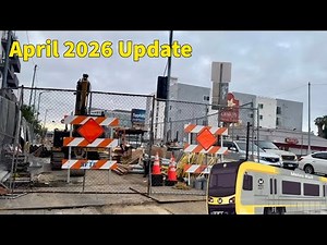 LA Metro East San Fernando Light Rail Construction Update - April 2026