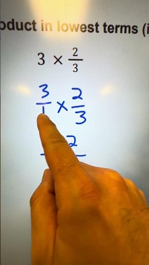 How to multiply a whole number times a fraction