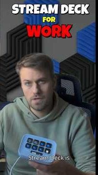 Stream Deck for Work: Stop Typing Your Email 100 Times a Day! (Productivity Tips #1)