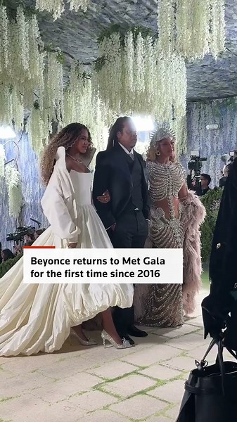 Beyonce returns to Met Gala after 10 years