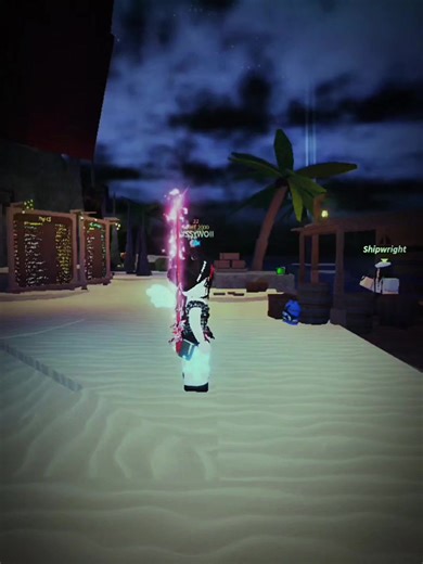 Dancing Caramelldansen in Fisch on Roblox