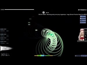 osu 260 BPM 7⭐ FC isogu stream map