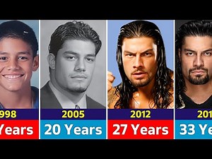 Transformation of Roman Reigns From Birth to Now