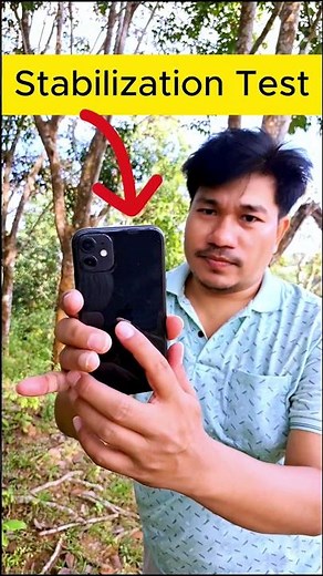 IPhone 11 Camera stabilization test |