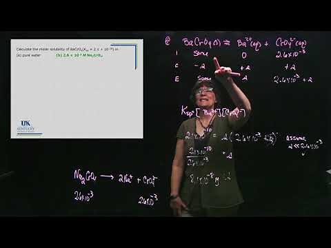15.04_B molar solubility BaCrO4 with common ion