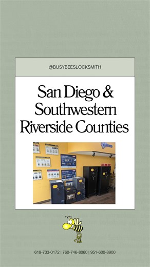 Safe Services for Every Need! •Safe Unlocking (Non-Destructive Entry When Possible) •Safe Repairs & Maintenance •Safe Combo Changes & Lock Replacement •Safe Upgrades & Retrofit Old Safes •GSA-Certified Safe & Vault Services •Safe Sale & Installation 📞 619-733-0172 🖥️ www.busybeeslocksmith.com • • • • #sandiego #murrieta #safes #security locksmith | Busy Bees Locks and Keys Locksmith