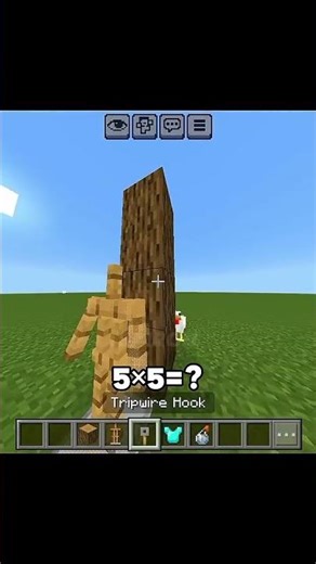 Minecraft Clothes Hanger🤯 #shorts