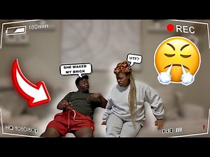 Getting My BRICK WAXED For The First Time Prank On Wife