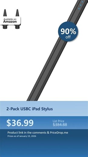 2-Pack USBC iPad Stylus