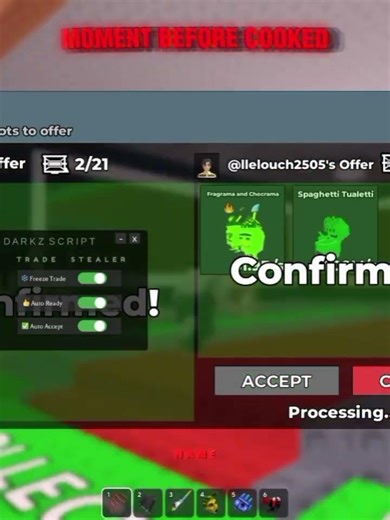 😲GETTING FREE BRAINROT TRADE STEALER | FREEZE TRADE | FORCE READY | FORCE ACCEPT IN STEAL A BRAINROT