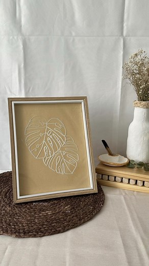 DIY Line Art Decoration with Marabu Marker