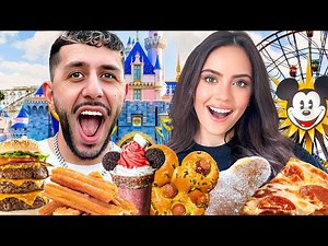 Eating ONLY Disneyland Food for 24 HOURS!!