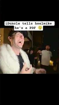 iDuncle tells Hellmike he's a PDF and seems serious about it. From Kick.com/Jackie