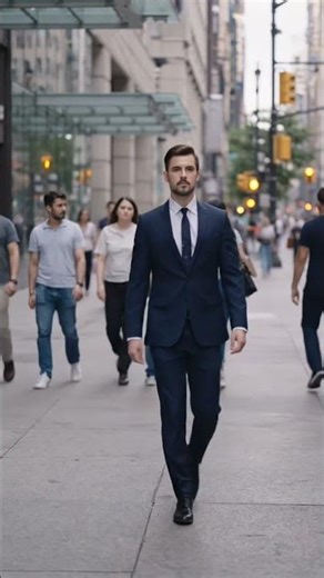 Everyone Was Walking Normally — He Looked Like He Was on a Mission 🚶‍♂️