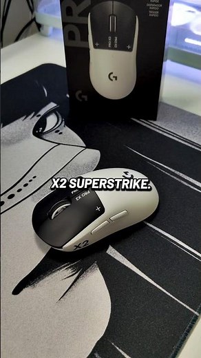 Logitech PRO X2 Superstrike: The first gaming mouse with inductive haptic switches!
