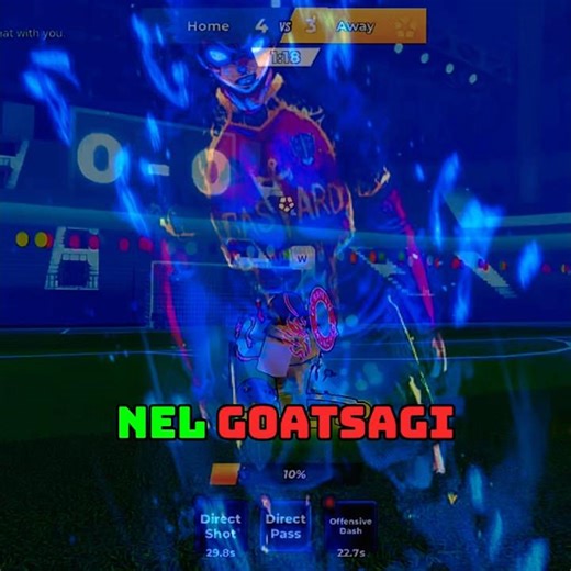 Scoring with every character in Blr part 1…⚽️🤓#bluelock #roblox #isagiyoichi #bluelockrivals