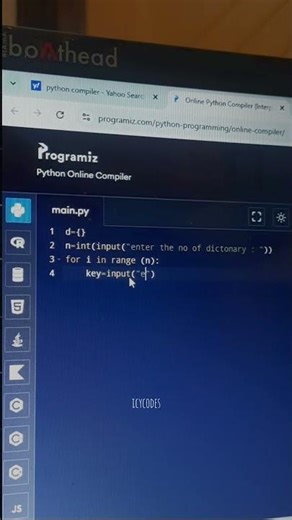 How to Create a dictionary Class 11 | Computer science #python #computerscience