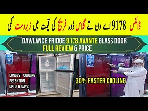 Dawlance Fridge 9178 Avante Glass Door New Model Full Review & Price | Dawlance Refrigerator Price