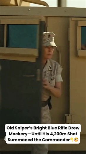 5.4K views · 72 reactions | OLD SNIPER’S BRIGHT BLUE RIFLE DREW...