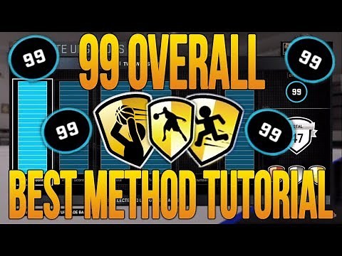 99 OVERALL & ALL HOF BADGE HACK 2K17/18