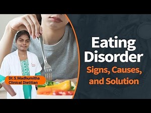🥗🚫 Eating Disorders Explained: Causes & Stages You MUST Know! 💡 Dt.S.Madhumitha - Clinical Dietitian