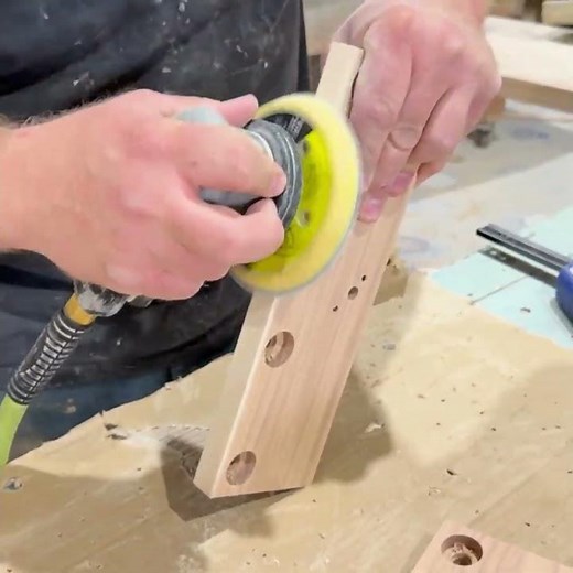 Hickory, hardwood side table to complete traditional living room! #furnituredesign #customfurniture