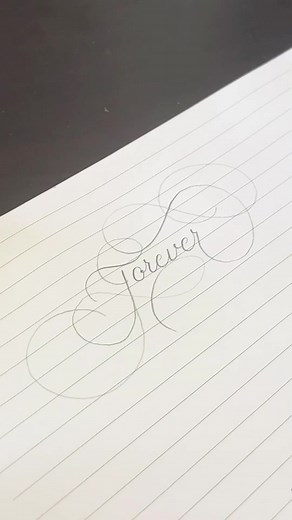Cursive Lettering: How to Write Forever in Calligraphy
