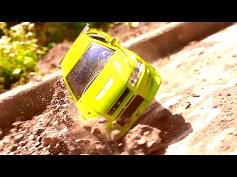 1/24 Scale Fast & Furious Cars - Action Crash Compilation - Jada Toys - Super Slow Motion 1000fps