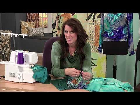 How to Do Shirring with Elastic Thread on a Coverstitch Machine | Sewing Tutorial with Angela Wolf