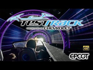 Test Track On Ride Low Light 4K POV with Queue EPCOT Walt Disney World 2024 03 04