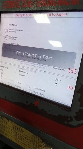 Railway Ticket Vending Machine–QR Code Scanning to Ticket Printing Explained! Watch How It Works