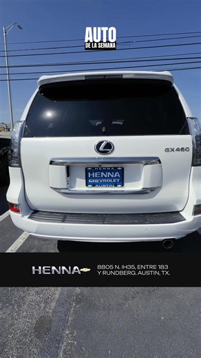 4.8K views |  Lujo, potencia y rendimiento excepcionales: la Lexus GX 460 Base 2021 está diseñada para destacar en cualquier camino ✨ Visítalos en Henna Chevrolet y maneja la elegancia que te mereces  #hennachevrolet #compraautos #reporteaustin | Reporte Austin | Facebook