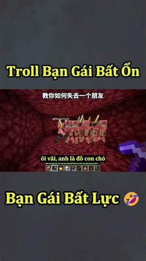 Cô Bạn Gái Khổ Nhất Minecraft 🤣 #shorts