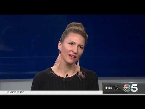 NBC 5 Chicago Live-interview with anchor Marion Brooks