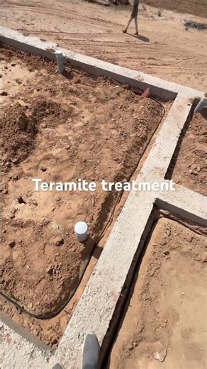 Teramite treatment #construction