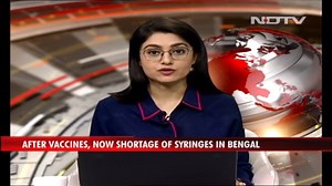 Bengal Falls Short Of 20 Lakh Syringes For Vaccination