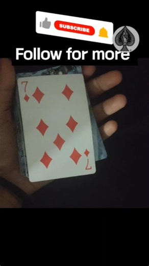 Card Forced Trick ♠️#MindMirageX #magic #sleightofhand #cardcontrol #deckofcards