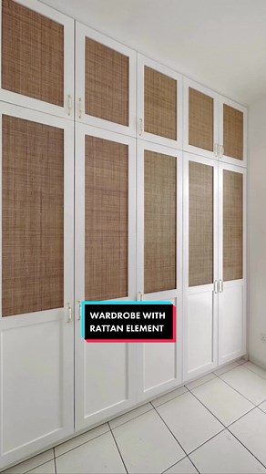Rattan Closet and Custom Wardrobe Ideas