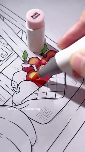19K views · 9 comments | How To Color Apple! Apples on paper: Let’s...