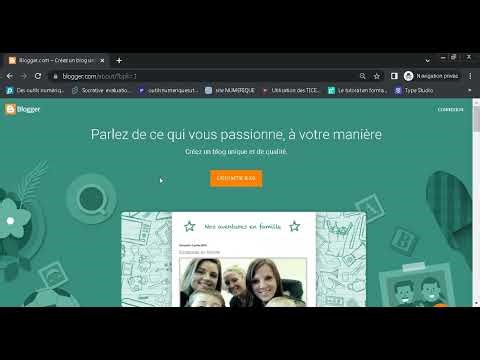 Comment créer son blog sur BLOGGER - (Première étape)